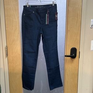 Gloria Vanderbilt Dark Indigo Straight Leg Jeans